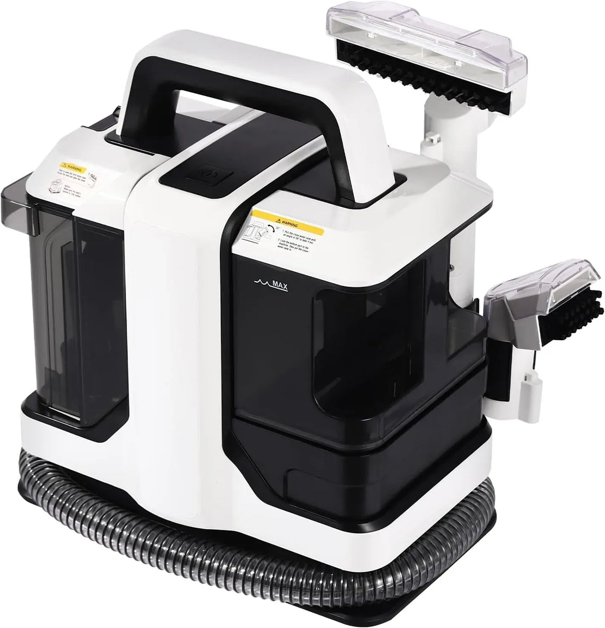 Lavatrice, 450 W, 80 dB, potente aspiraliquidi e aspirapolvere per tessuti da 450 W, tappeti, tappezzerie