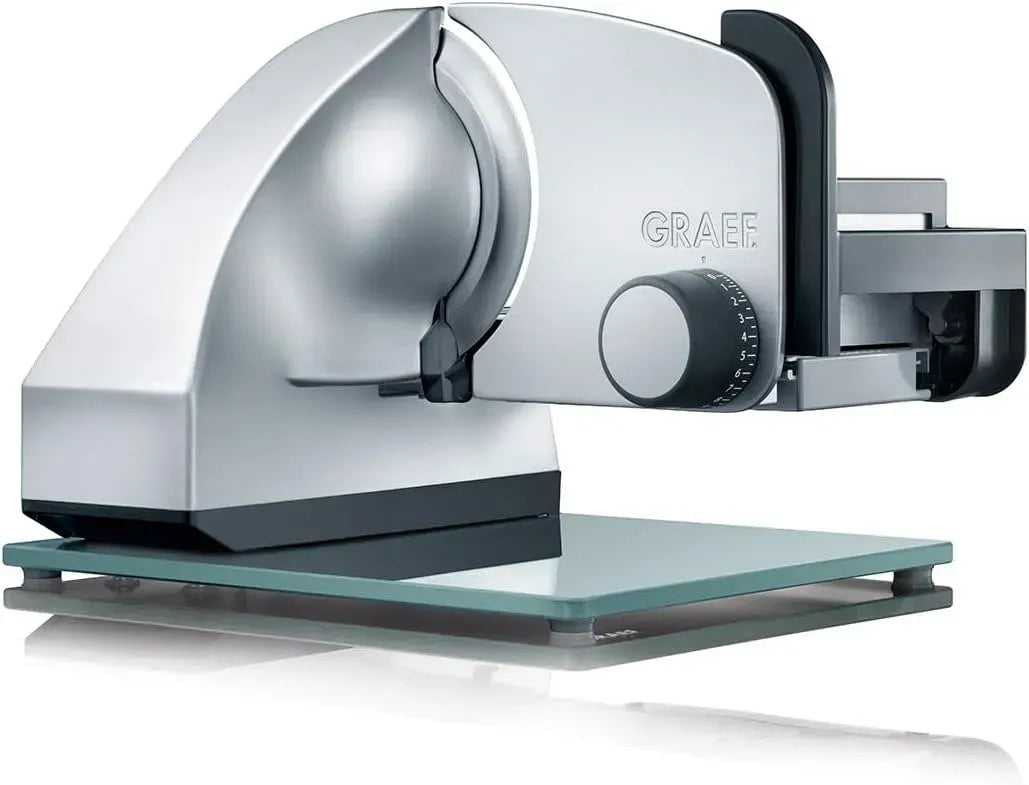 GRAEF M90 Affettatrice, affettatrice per alimenti, 170 W, 170 mm, 20 mm, argento