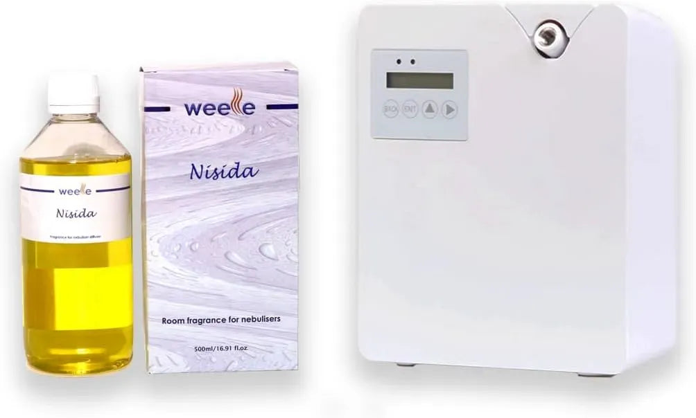 Profumatore di ambienti professionali elettrico Weele dotato di profumo Nisida 500 ml