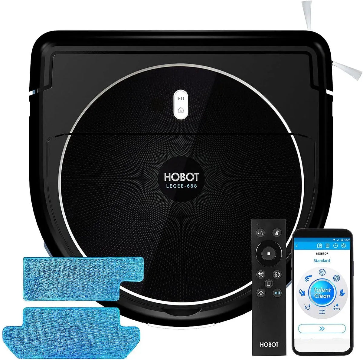 Robot aspirapolvere, Wi-Fi, App, aspirapolvere robot, Sichler Haushaltsgeräte Casa e cucina