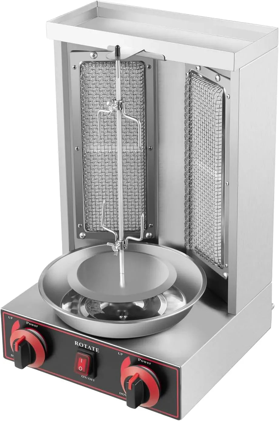 barbecue, Griglia, tavolo, 3000 W, professionale, per kebab e kebab
