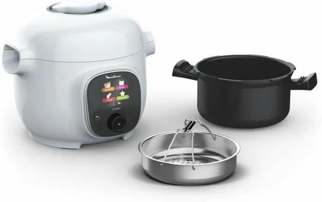 Moulinex CE880410 Multicooker, pentola elettrica multifunzione, multicooker elettrico, 3 L
