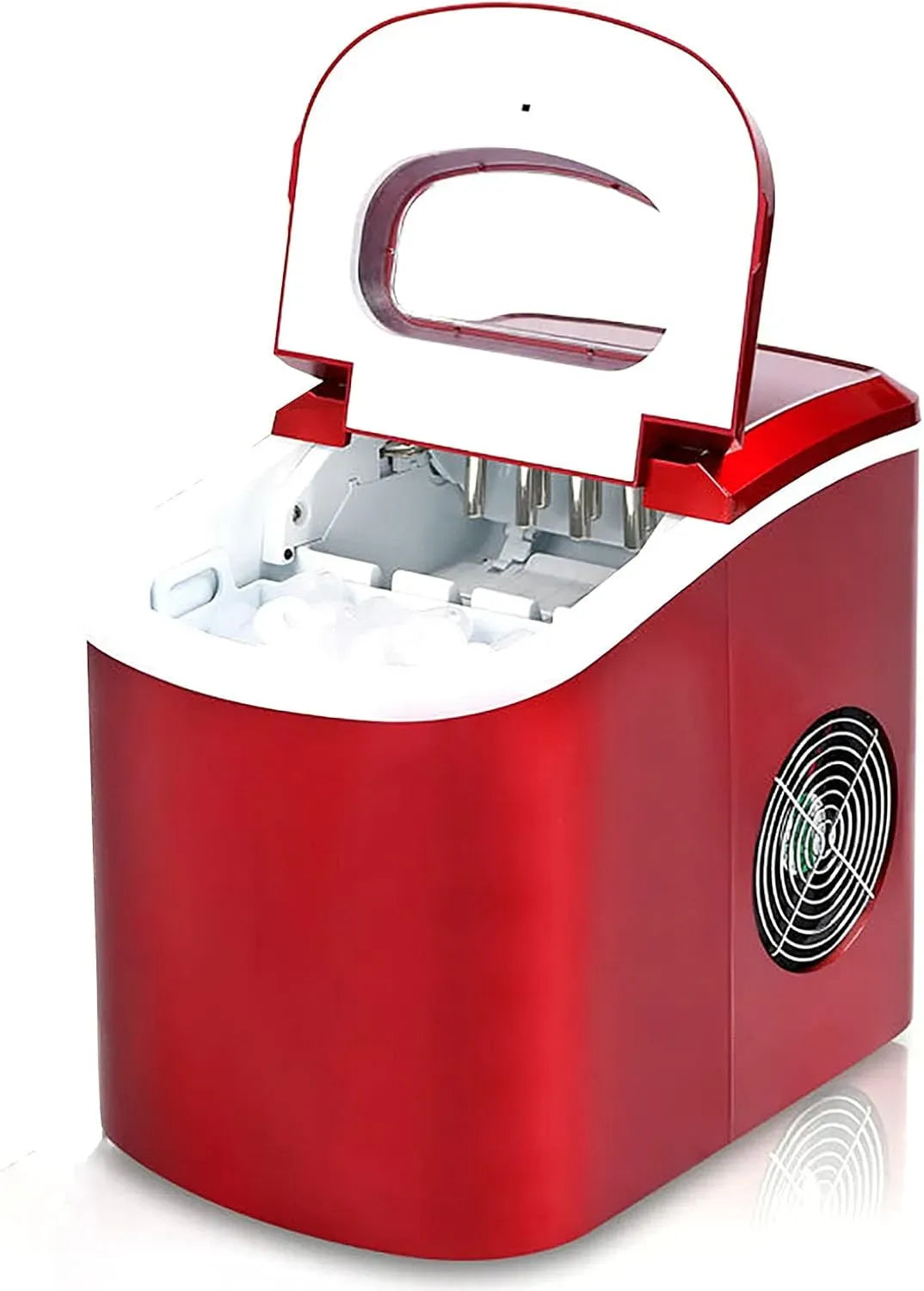 Macchina per il ghiaccio, 2,2 L, 15 kg, la macchina per il ghiaccio può essere preparata in 8-13 minuti