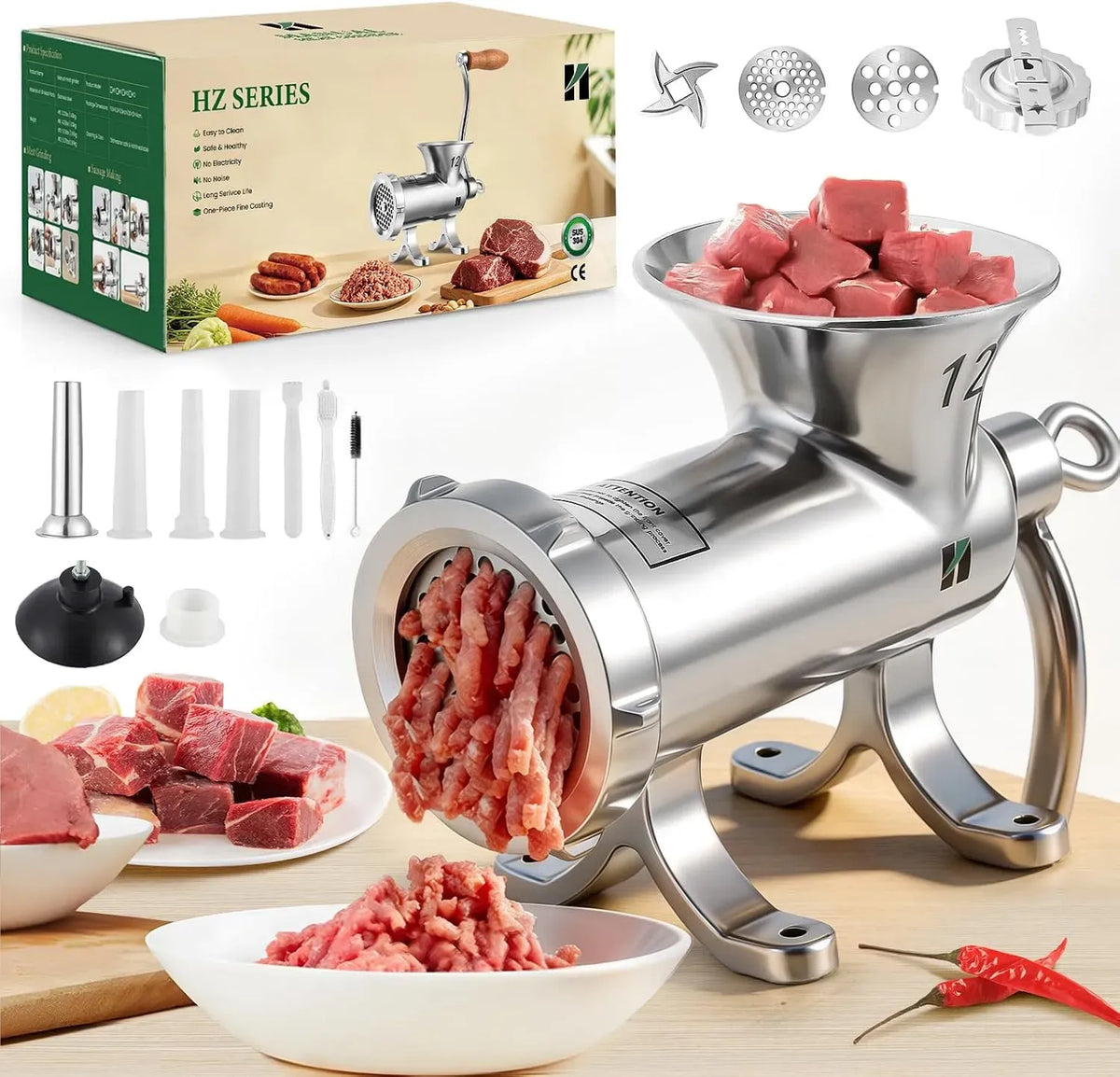 Accessorio per elettrodomestico, acciaio inox