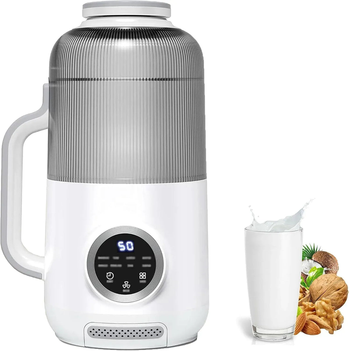 Macchina, per latte a base vegetale per latte fatto in casa di man