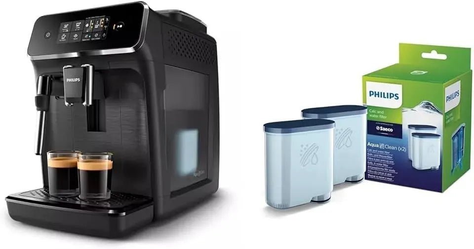 Philips serie 2200 filtro, pannello IPS, Confezione doppia + filtro dell'acqua