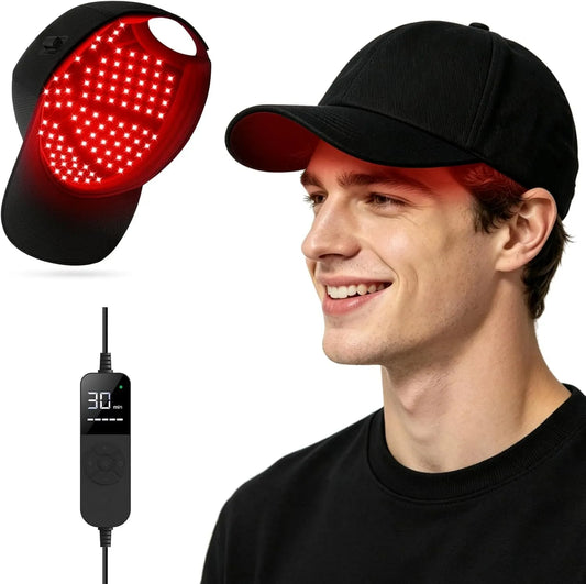 850 e 940 nm, Cuffia LLLT per la cura dei capelli dotato di luce rossa 660