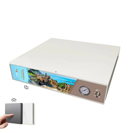 Made in Italy Garanzia 10 anni, AcquaHOME® TAORMINA Impianto Osmosi Inversa Smart 120 L/H Produzione Diretta Depuratore Acqua Touch + WIFI