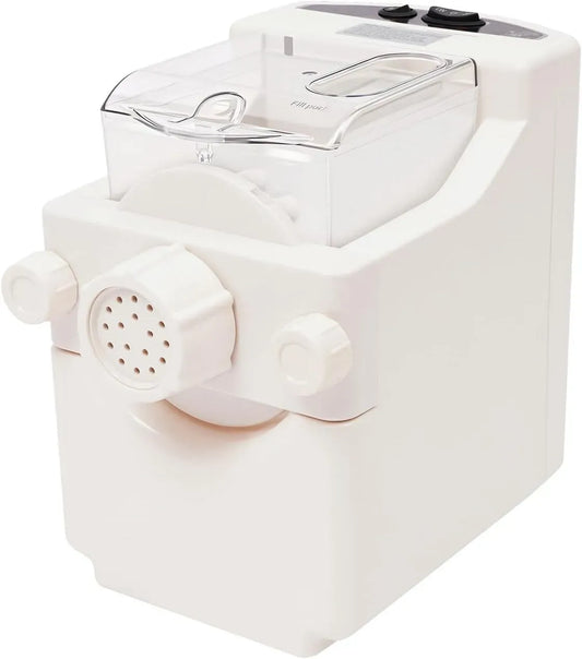 Macchina per pasta, 180 W, macchina per tagliatelle, macchina automatica per pasta con 9 testine e 3 misurini, capacità 500 g