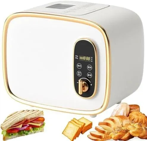Macchina per il pane, 600 g, panificatrice, timer, timer da 15 ore, 13 preset