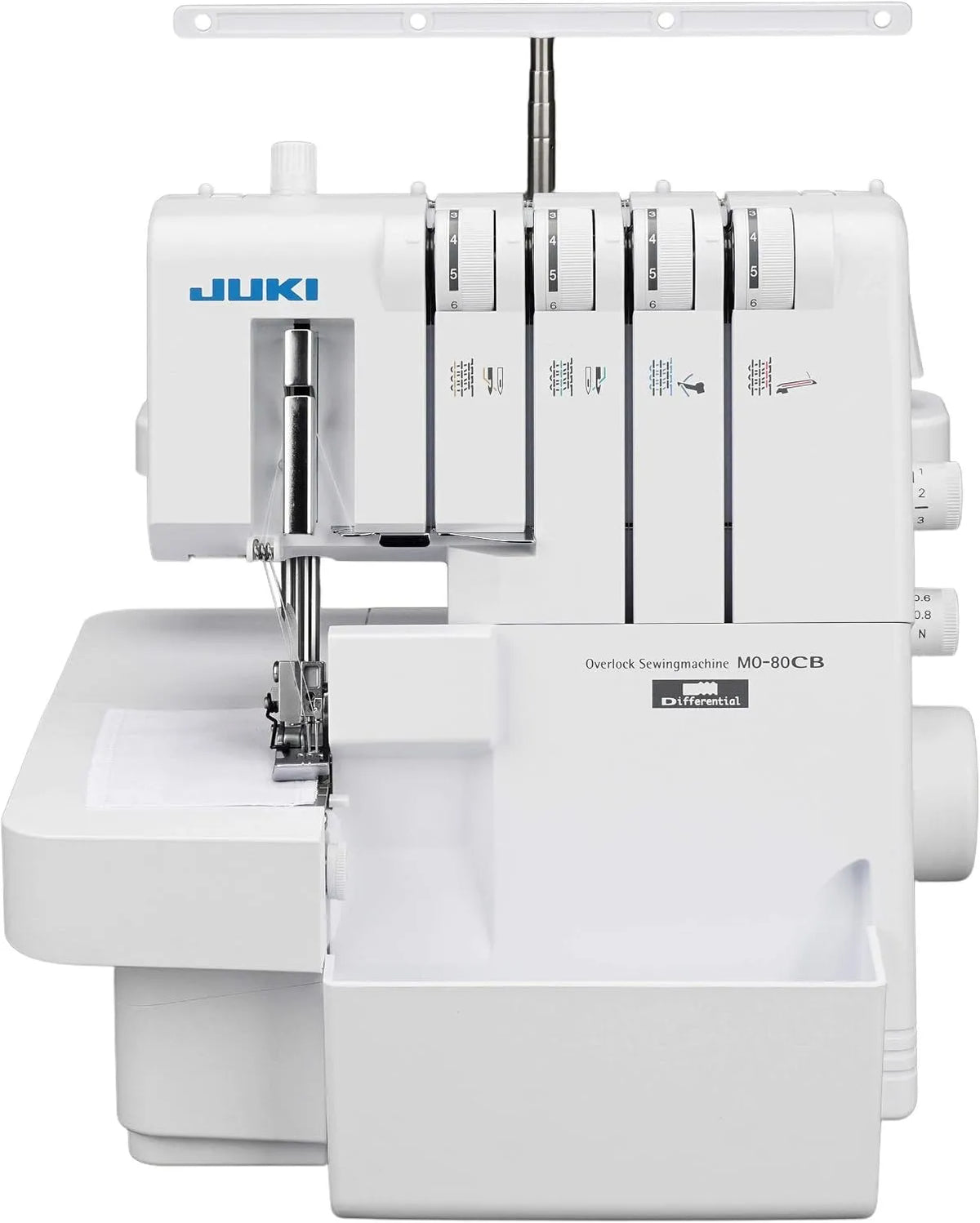MO-80CB Prestazione, per Tessuti Vari, Juki, Tagliacuci Overlock