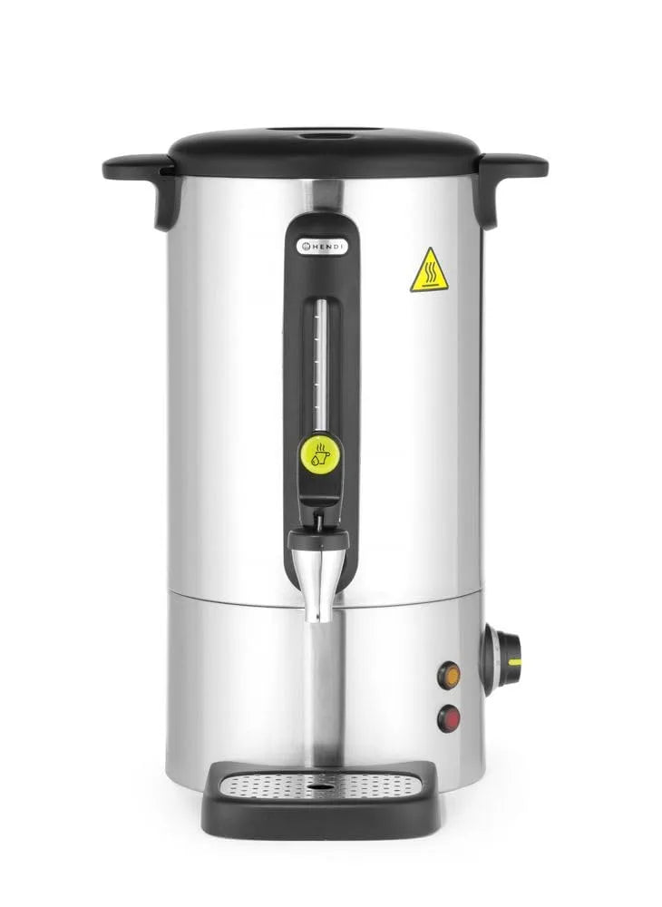 Bollitore elettrico, 9 L, 60 Hz, 950 W, 230 V, HENDI 50/60Hz, acciaio inox, 307x330x, fino a 100°C, Inox satinato, 450mm