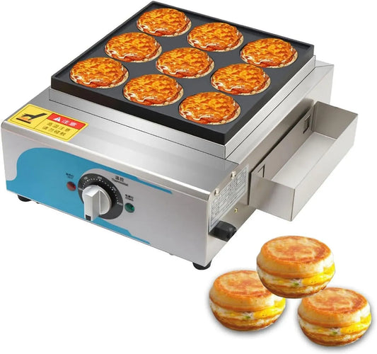 Macchina per Pancake, Macchina per Torte, Piastra, 50 a 300 °C, professionale, funzione riscaldante
