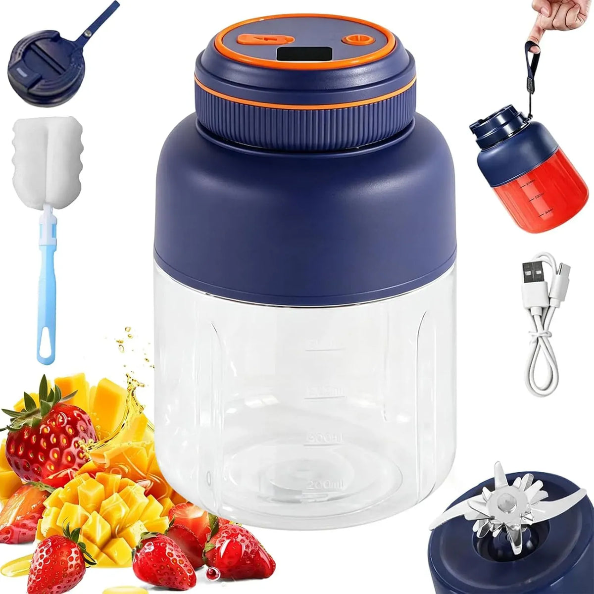 Frullatore, portatile, Spremiagrumi elettrico portatile, 700 ml