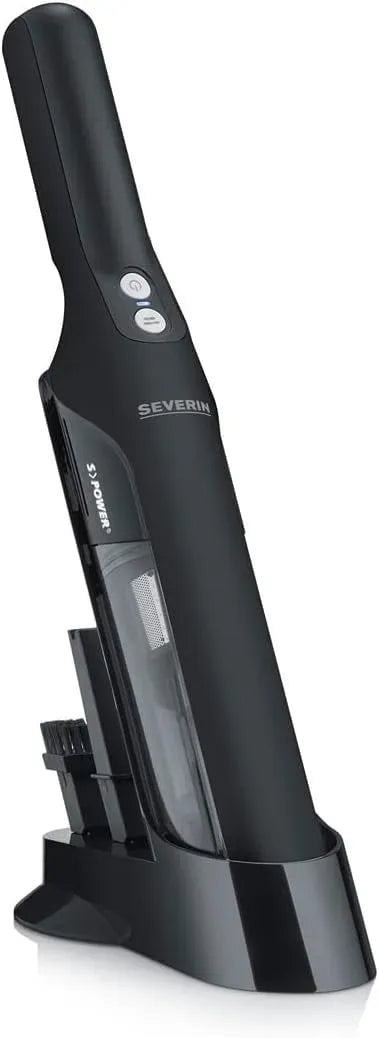 Severin Hv9589 Aspirapolvere, 120 W, portatile, nero, 30 Min, 200 Ml, 2 Livelli Di Potenza