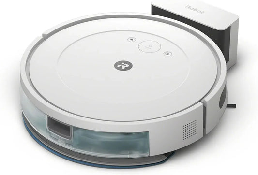 Robot aspirapolvere, bianco, Controllabile Tramite App, Sistema di Pulizia a 4 fasi