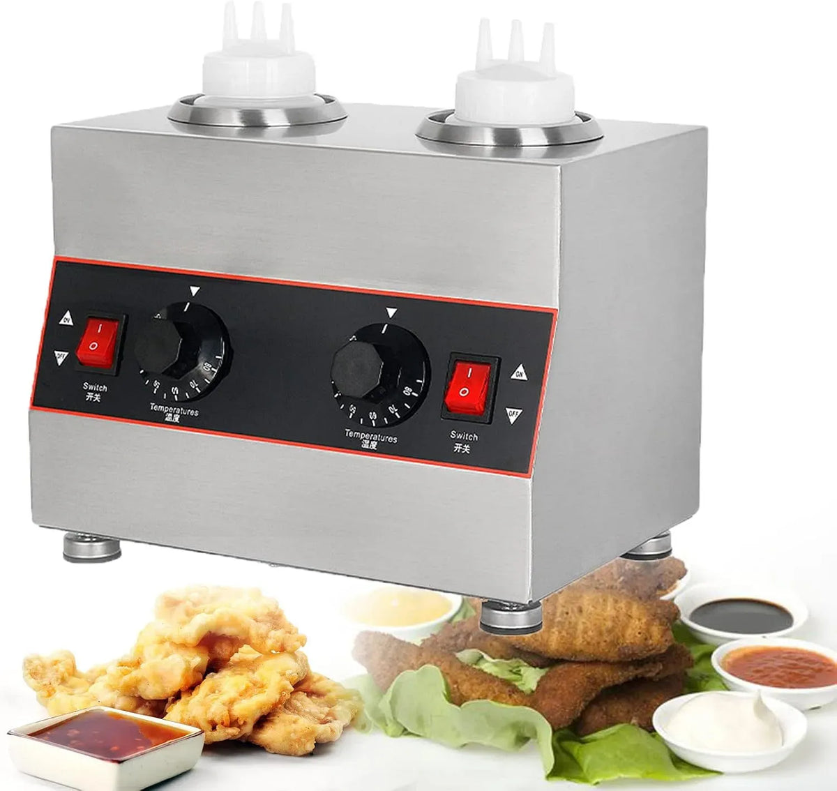 Scaldabagno W 110 2Grid, 320 W, 110 V, professionale, ristoranti, ristorazione