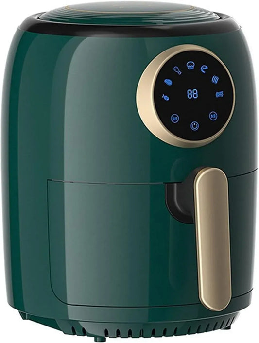 Friggitrice ad aria, 4,5 L, 1360 W, touch, verde