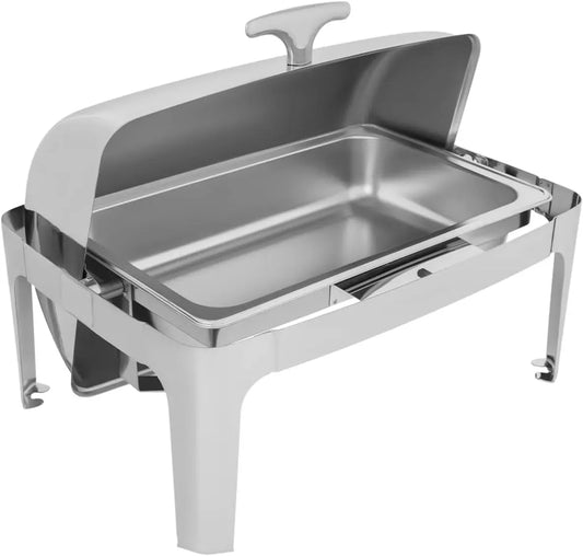 scaldavivande elettrico per buffet per feste, catering e cene di famiglia, per facile da pulire per l'uso quotidiano, Scaldavivande in acciaio inox