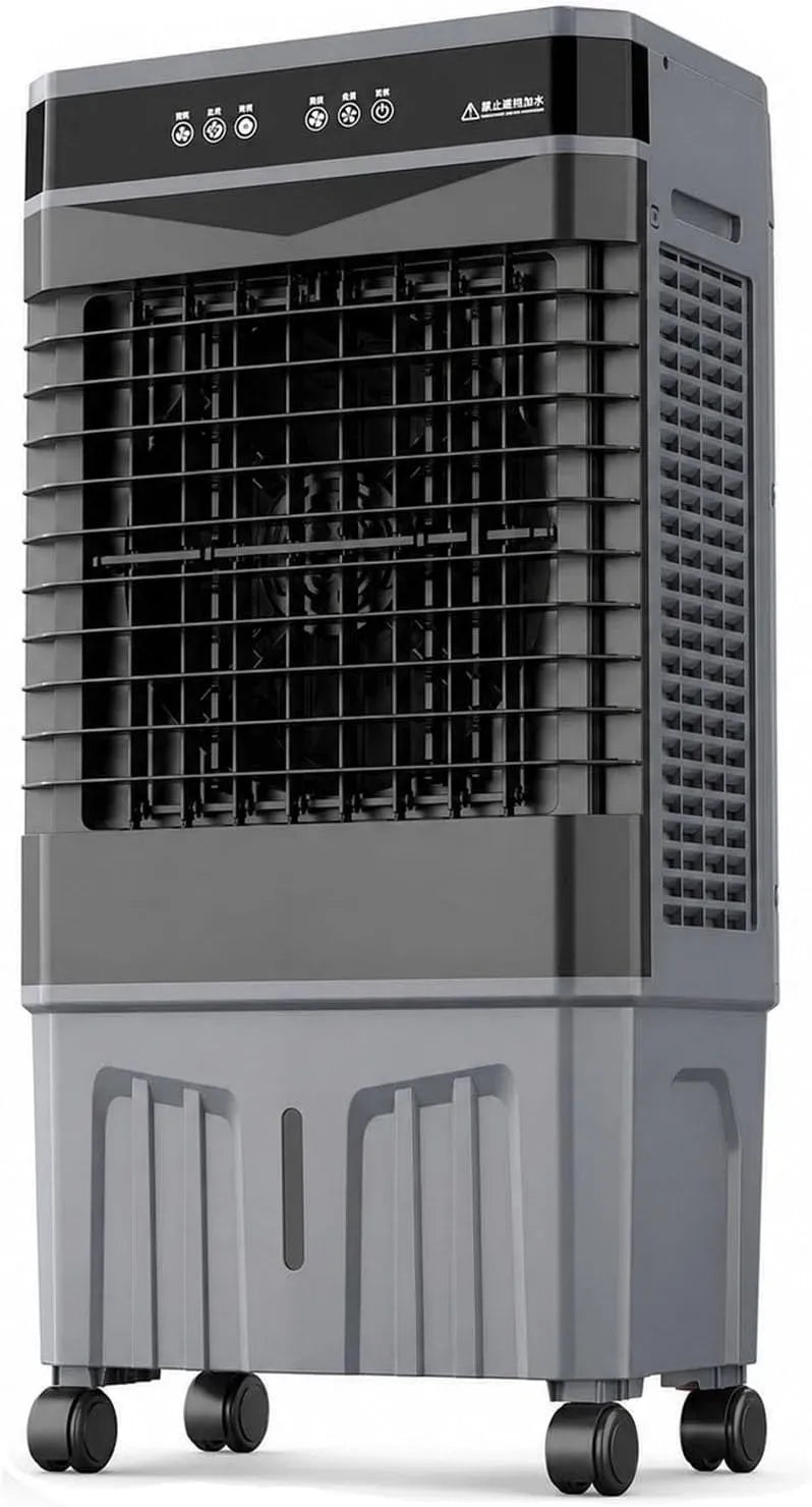 Ventilatore, portatile, timer, 3 velocità, ampio serbatoio, Timer di 12 Ore, Raffreddamento Portatile per casa