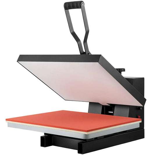 VEVOR Pressa, 406x510 mm, 1700 W, industriale, funzione riscaldante, nero, per T-shirt/Borse/cuscini