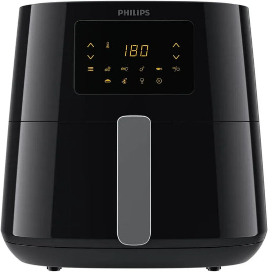 Philips HD9270/70 Friggitrice ad aria, pannello IPS, nero, 7 préréglages, 1,2 kg