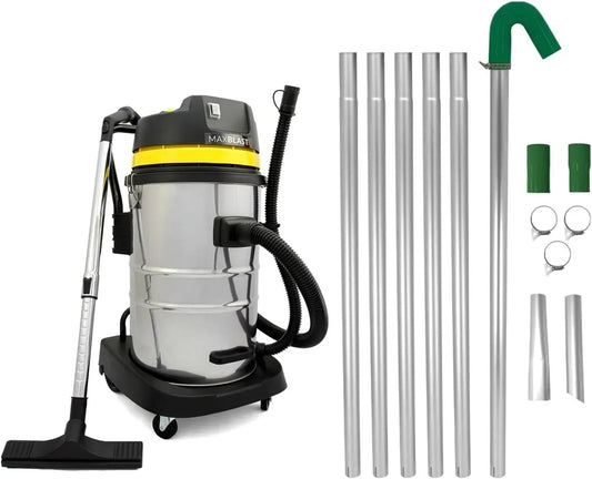 1.5m Motore, Cavo, 50 L, 1400 W, 1.2 m, 7.2 m, 51 mm, 9 m, industriale, alluminio, 1.5 m
