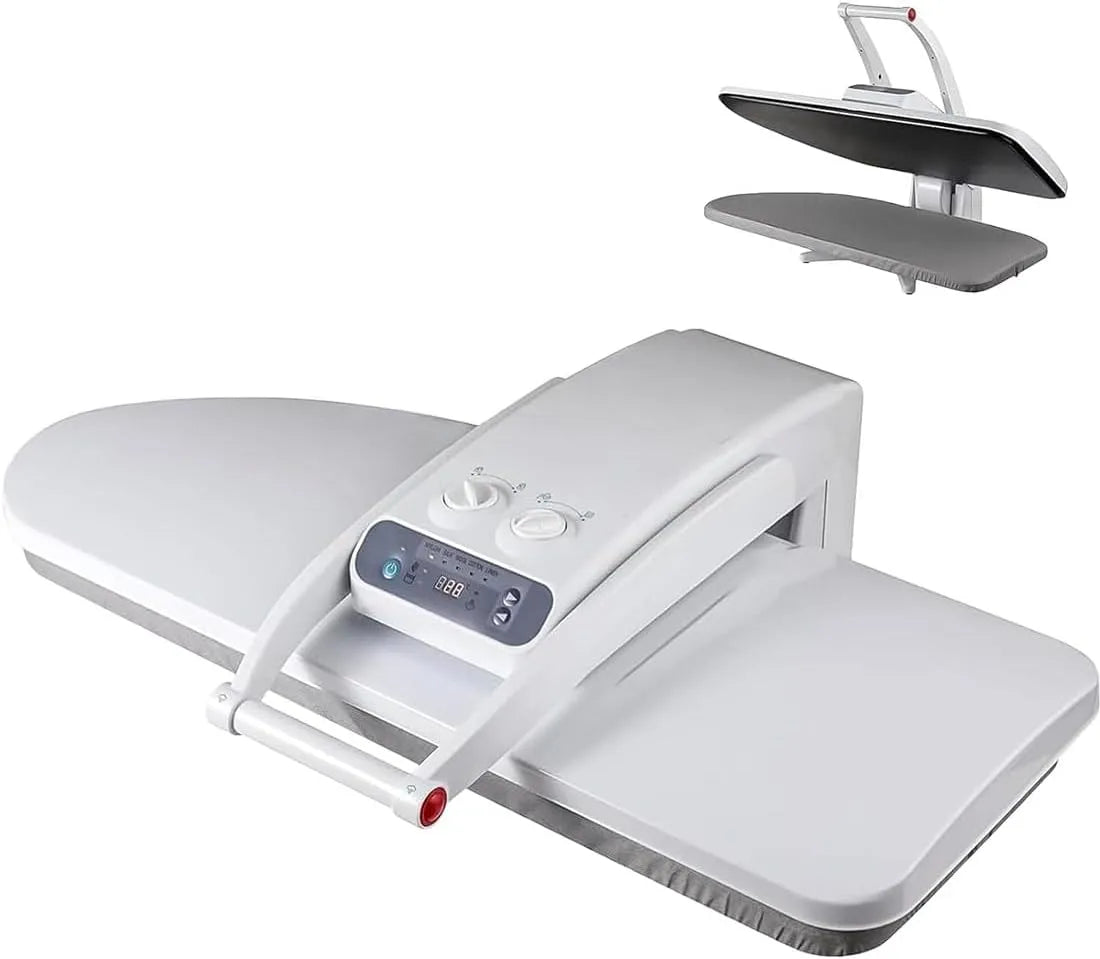 Pressa, pressa da stiro a vapore, 1800 W, 50 kg, professionale, per vari tessuti