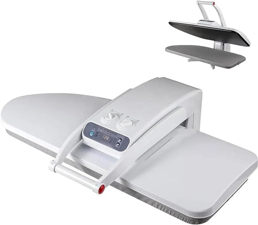 Pressa, pressa da stiro a vapore, 1800 W, 50 kg, professionale, per vari tessuti