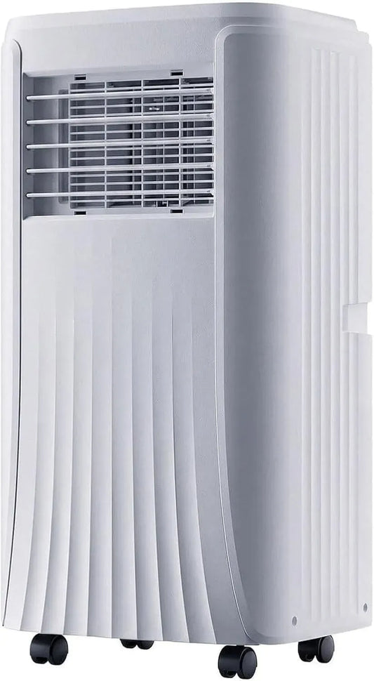 Condizionatore BTU 4 4-in-1, portatile, timer, oscillazione, Oscillazione 120° per Stanze Fino a 28 m², Timer 2 h con Kit Finestra, 7000