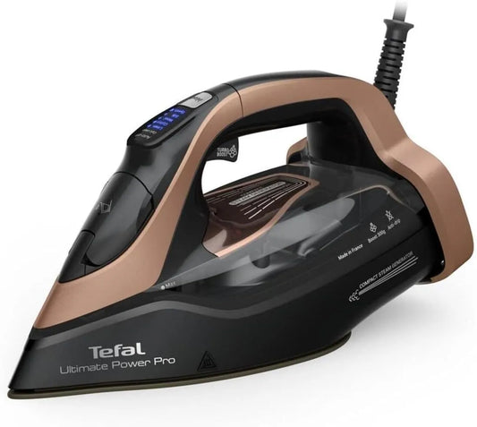 Tefal FV9E50 300g/min geleisen, Schwarz/Kupfer, Ultimate Power Pro FV9E50 Dampfb, 3200W, 300g/min Boost