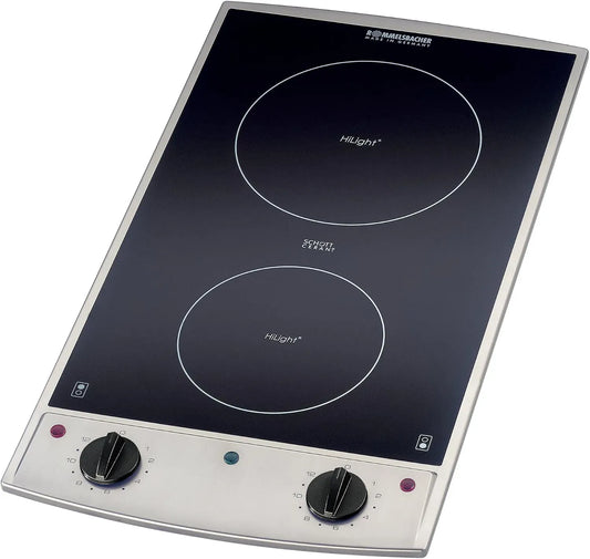 Rommelsbacher EBC 3075 3075/E Piano cottura, acciaio inox, nero, /E Da tavolo Ceramica Nero