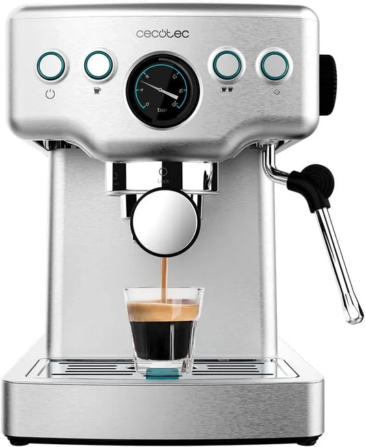 Cecotec Macchina da caffè, 1,8 L, 1465 W, 20 bar, 1,8 L di Capacità