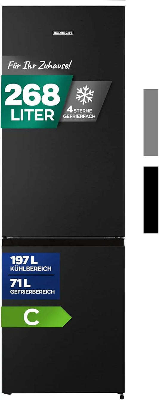 Congelatore, 268 L, 36 dB, vano congelatore, freezer verticale, capacità di raffreddamento 198 L, illuminazione a LED