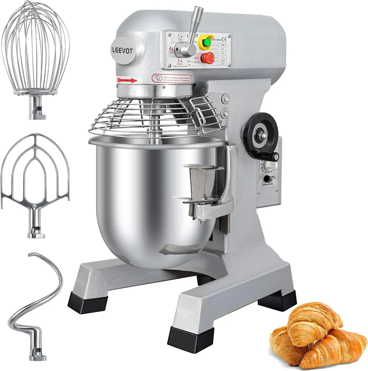 Impastatrice planetaria commerciale, Versione timer 15L