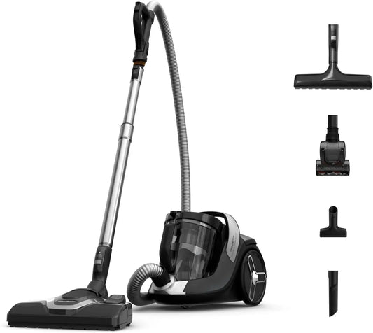 Rowenta RO7C66 Aspirapolvere, 2,5 L, silenzioso, 5 accessori, Capacità 2,5 L