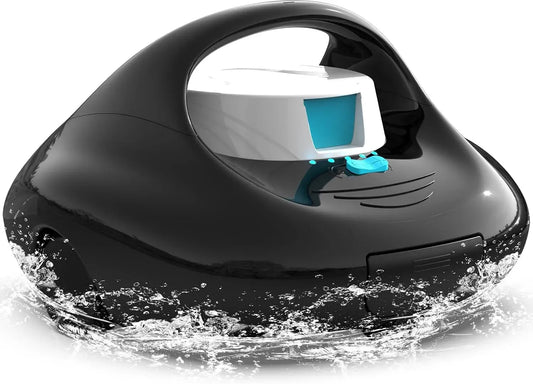 2.5H Copertura, Pulitore, Motore, Robot, robot pulitore per piscina, 80 m, nero, per Piscine