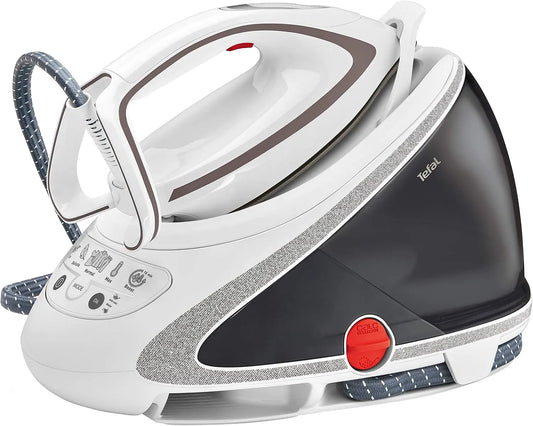 Tefal GV9567 Iron Station, ferro da stiro elettrico, bianco