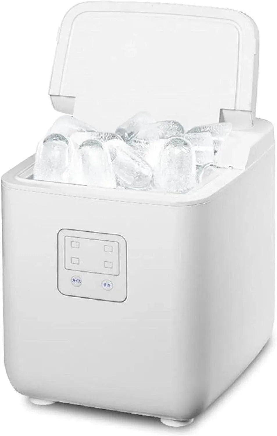 Macchina per il ghiaccio, Macchina per cubetti, tavolo, portatile, touch, per il ghiaccio Macchina per il ghiaccio da tavolo Macch