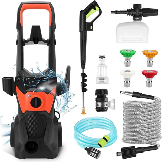 Idropulitrice, 3000 W, KAOLALI, Portata 336 l/h, 3000W Pressione di Esercizio