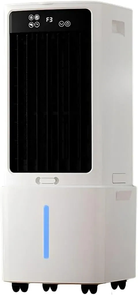 12L/25L Serbatoio Acqua Estraibile, Raffrescatore d'aria Evaporativo Mobile, per Casa e Ufficio, raffrescatore evaporativo con 3 Regolazioni di