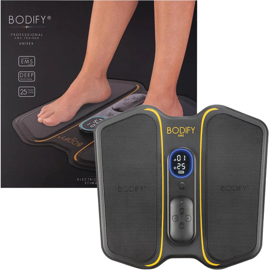Allenamento EMS, Bodify® EMS Feet Trainer PRO, Attivazione mirata della muscolatura di Piedi e Polpacci, Attivazione Muscolare
