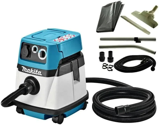 Makita VC1310LX1 dust extractor Black Blue, nero