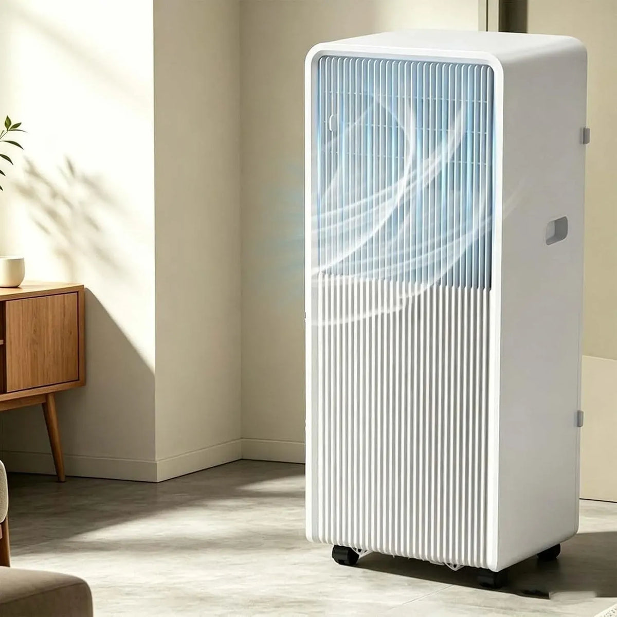 Condizionatore, portatile, ruote di trasporto, Inverter