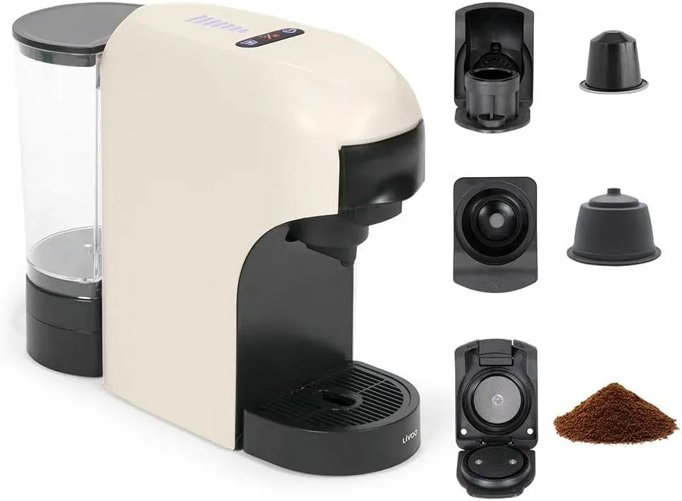 Nespresso DOD217C Macchina da caffè, 1400 W, 1400W 20Bar 7 Livelli Volume *