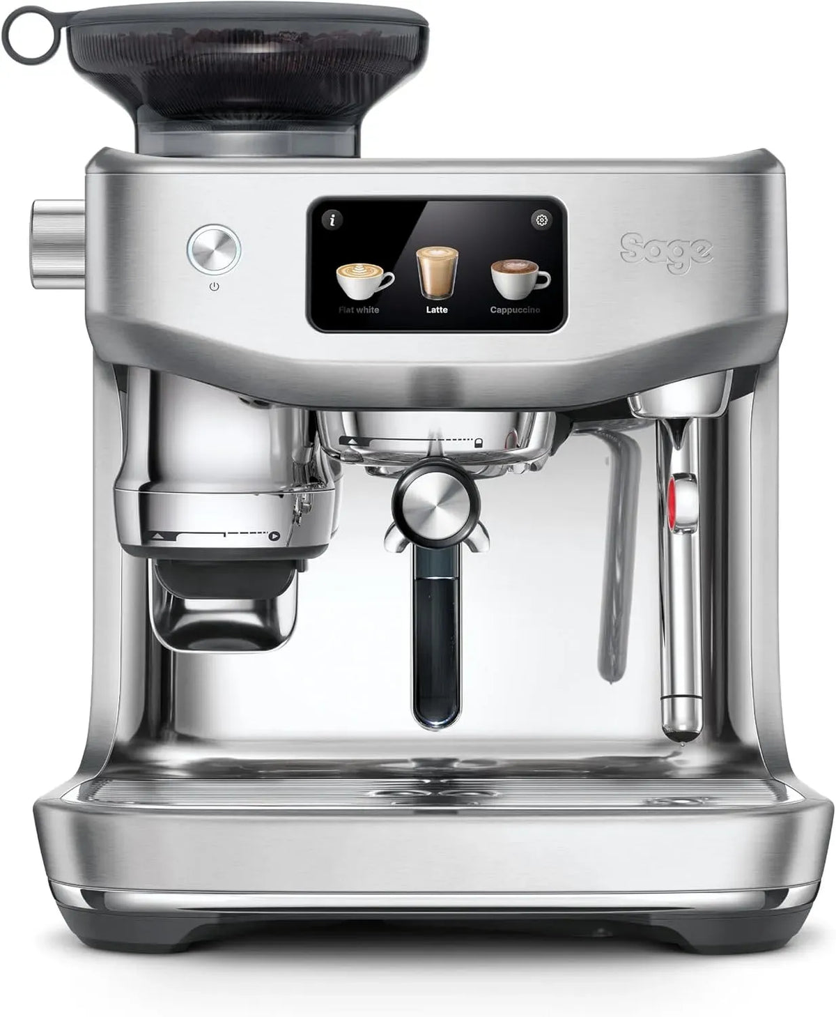 Sage Macchina da caffè, acciaio inox, caffettiera elettrica, The Oracle Jet