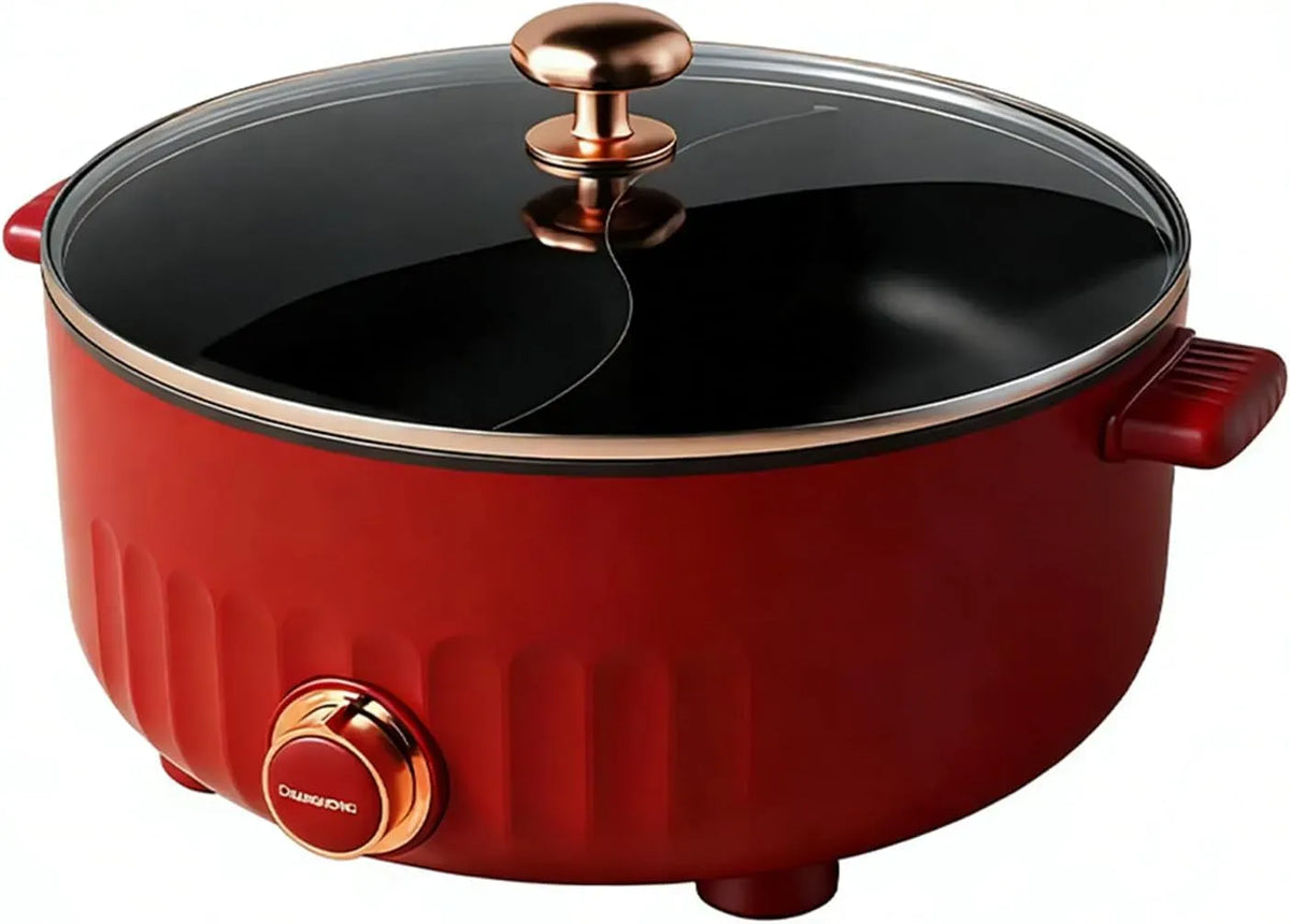 Pentola e padella, 6 L, rivestimento antiaderente, per 2-8 Persone
