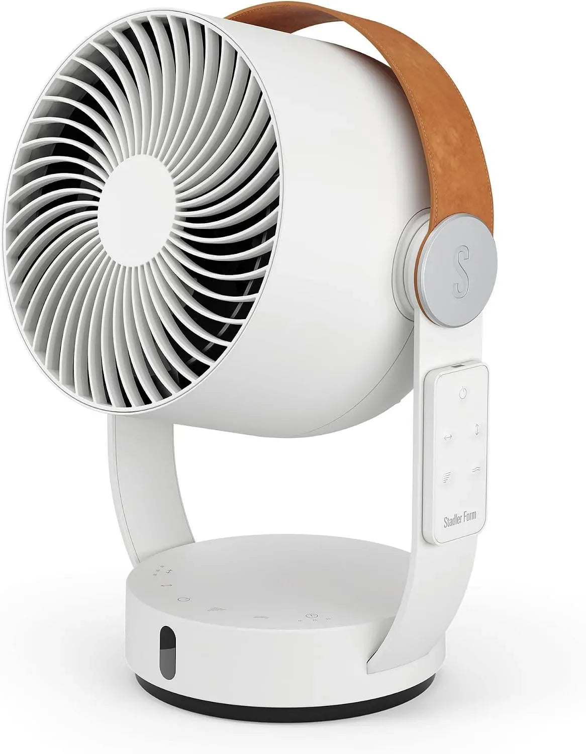 Ventilatore, effetto 3D, bianco, Stadler Form Circolatore d'aria Leo 3D, lungo raggio fino a 8 m