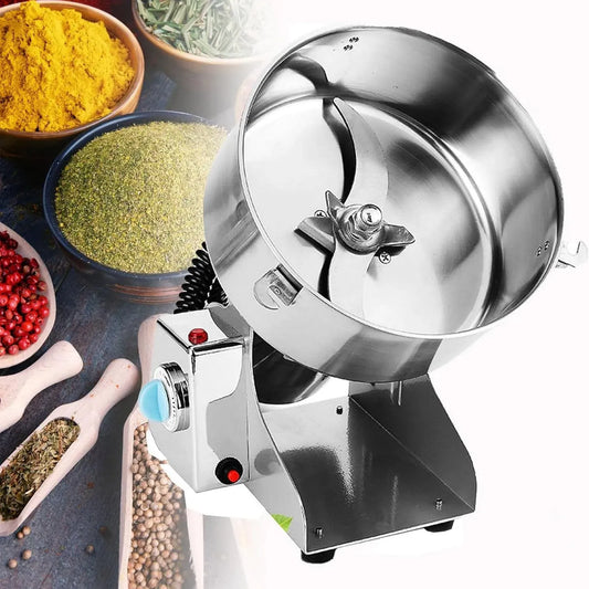 Mulino per cereali, macinacereali, industriale, acciaio inox