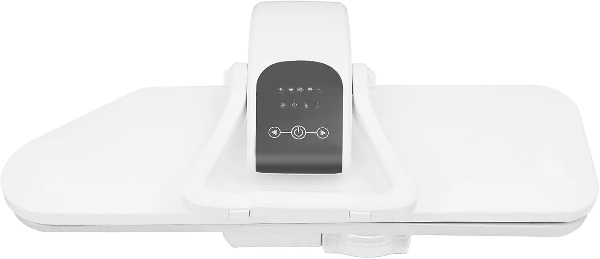 cuscino, Pressa, ferro da stiro elettrico, 91,4 cm, 2200 W, vapore, 2 zone di temperatura, 5 livelli, per tessuti